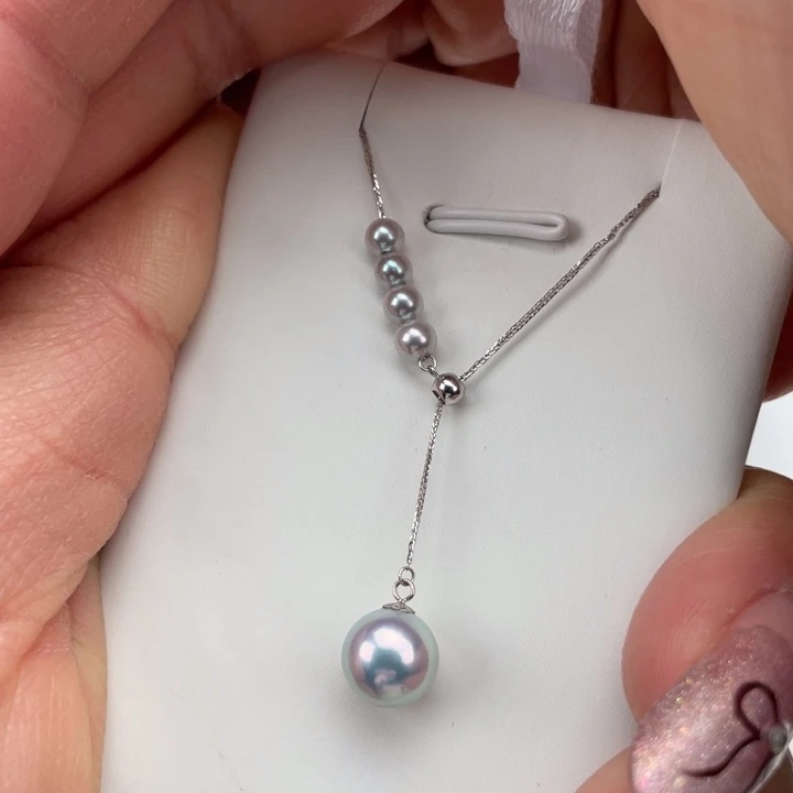 海水珍珠颈饰18K金镶嵌