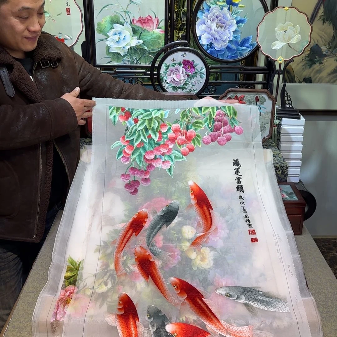 刺绣刺绣工艺精湛