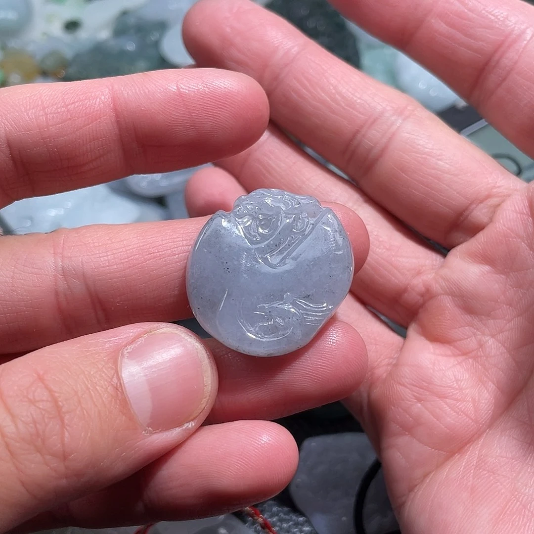 翡翠颈饰未镶嵌√*翡翠