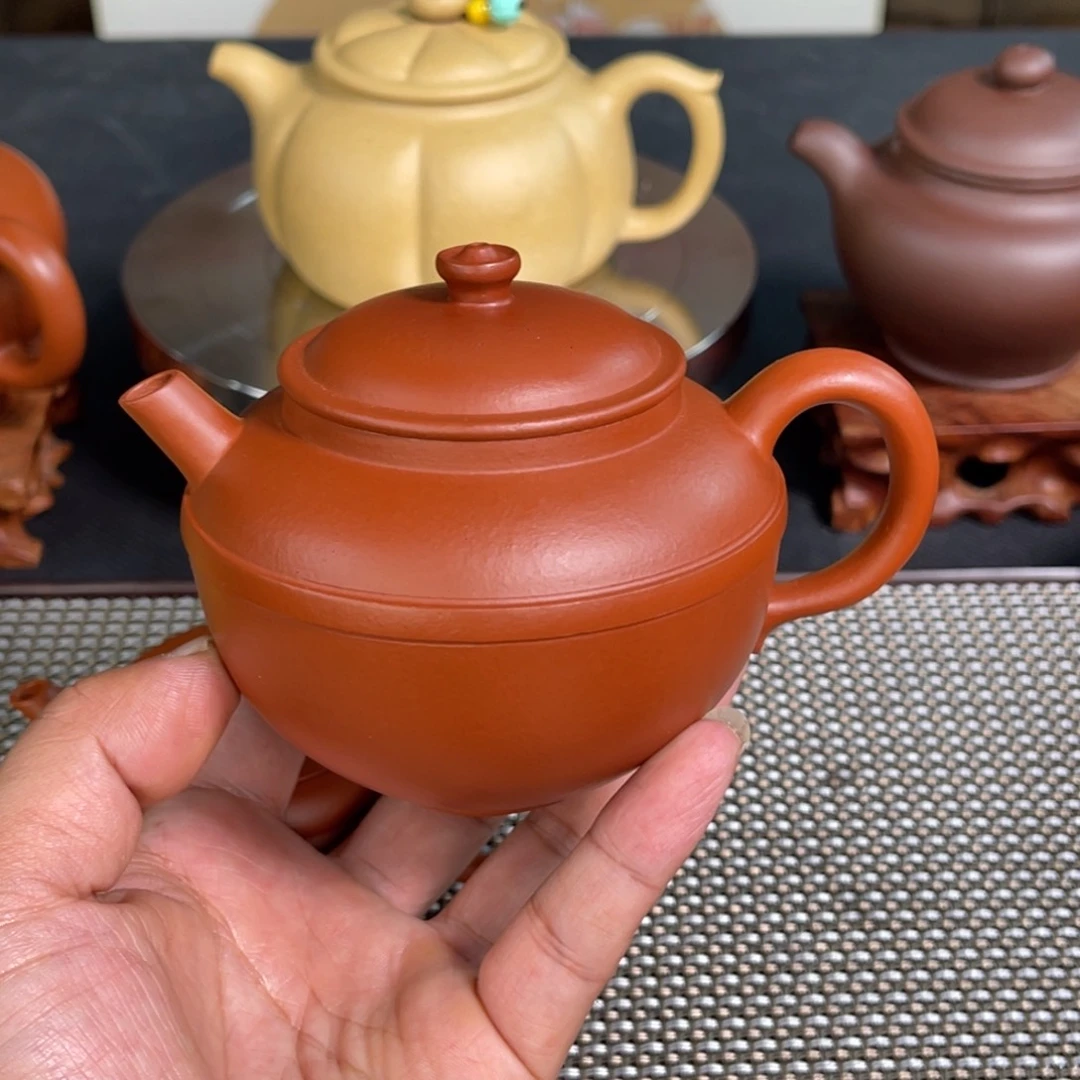 小煤窑原矿朱泥精工制作容量260毫升左右