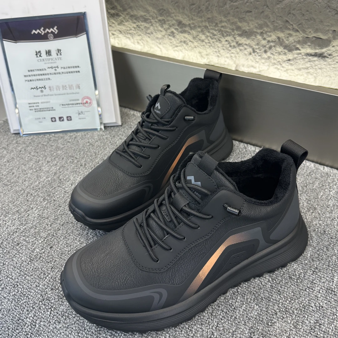 玛莎玛索32326-39dm冬季加绒男款休闲鞋舒适百搭