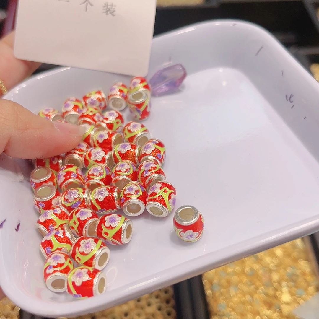 水晶珠宝半成品银S925镶嵌61