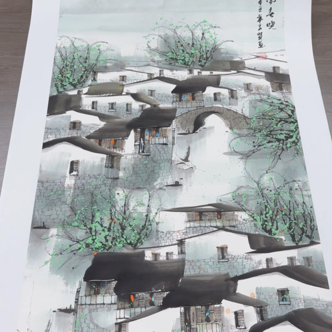 国画国画手绘国风