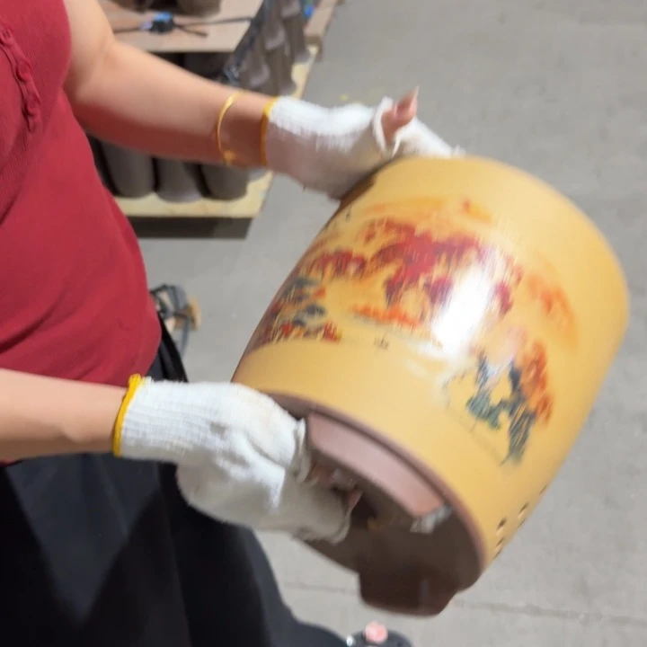 紫砂紫砂花盆破损补发