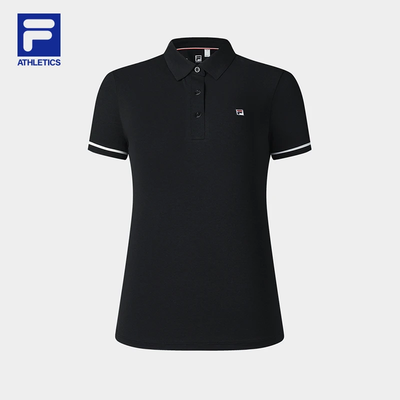 【防晒】/斐乐女夏季欧若风休闲运动短袖POLO衫A11W523104F