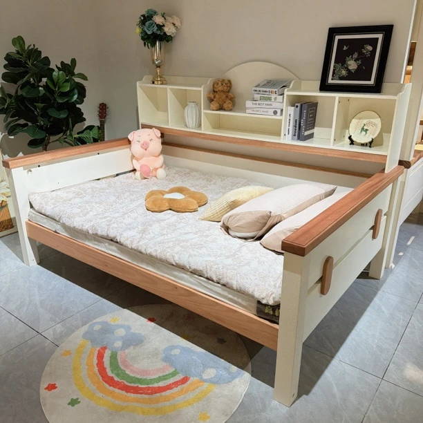 实木环保可分体同宽加厚上下床双层床加高护栏小户型子母床