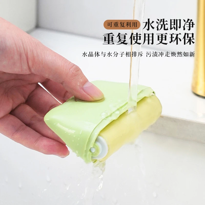 日本猫咪便携粘毛器实用可水洗重复使用黏毛器清洁不伤衣去毛器