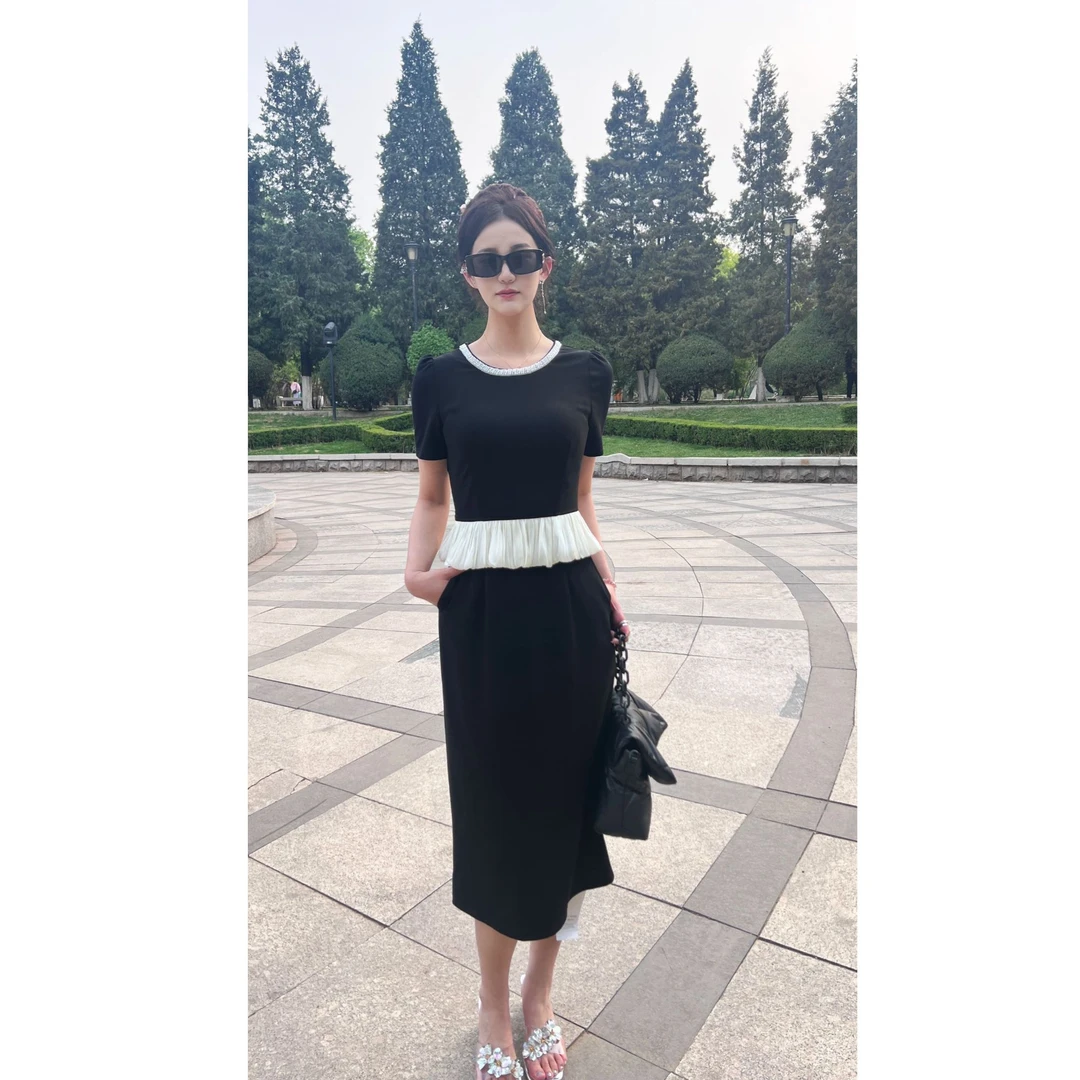 SEASON  WIND/季候风夏季新款高腰连体连衣裙SG2LC0503