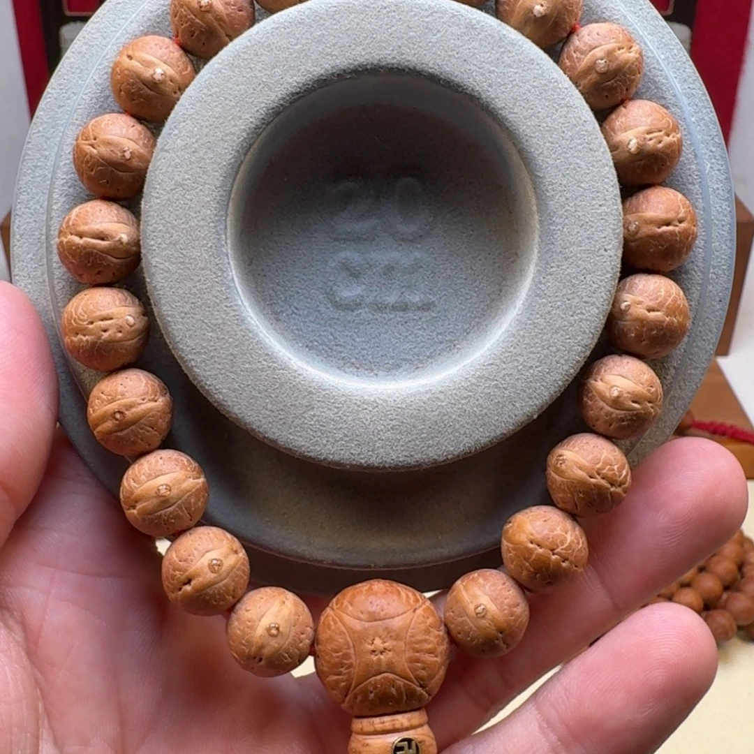 把件凤眼菩提11.5尺寸实心籽