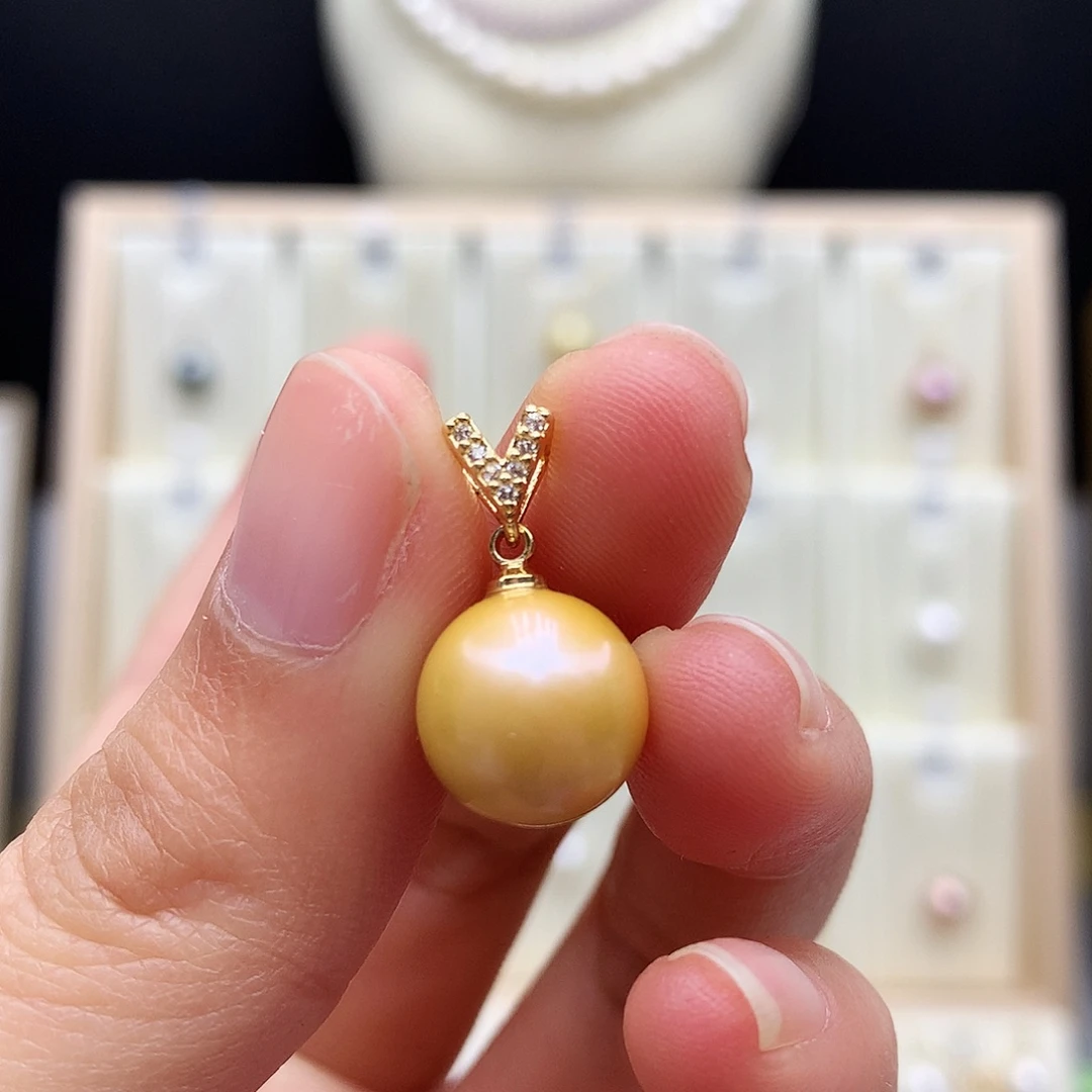 合金淡水珍珠颈饰