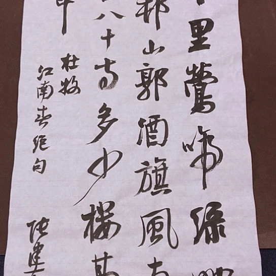 书法张建东老师书法作品