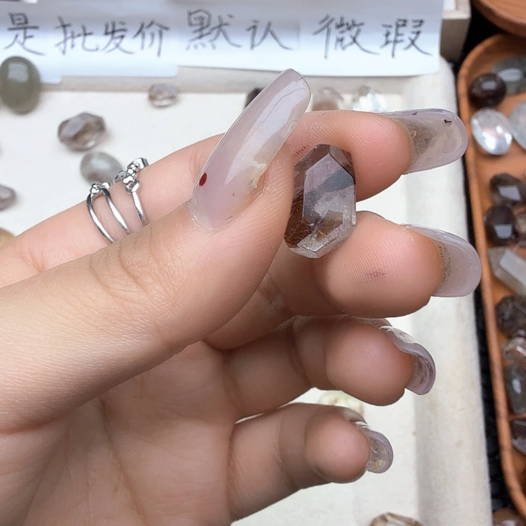 G***子未镶嵌珠宝半成品水晶