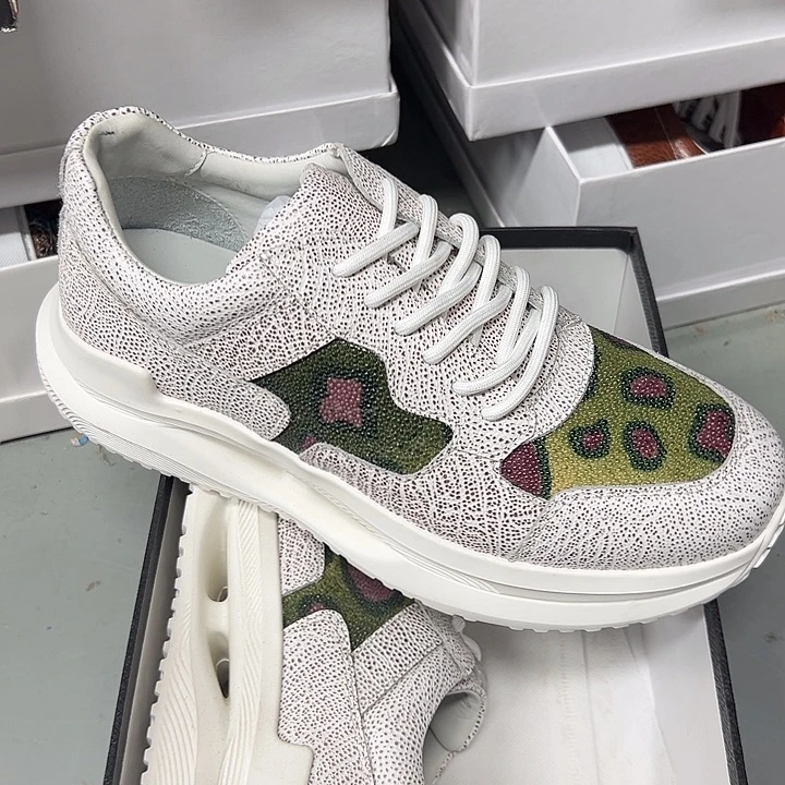 织物男士休闲皮鞋鞋