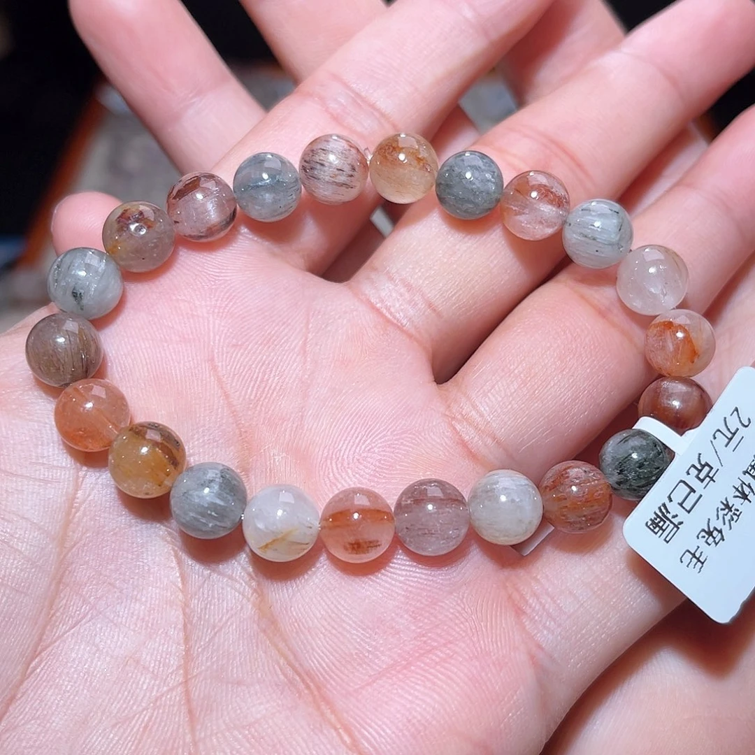 水晶手链未镶嵌154号主图手串  8+