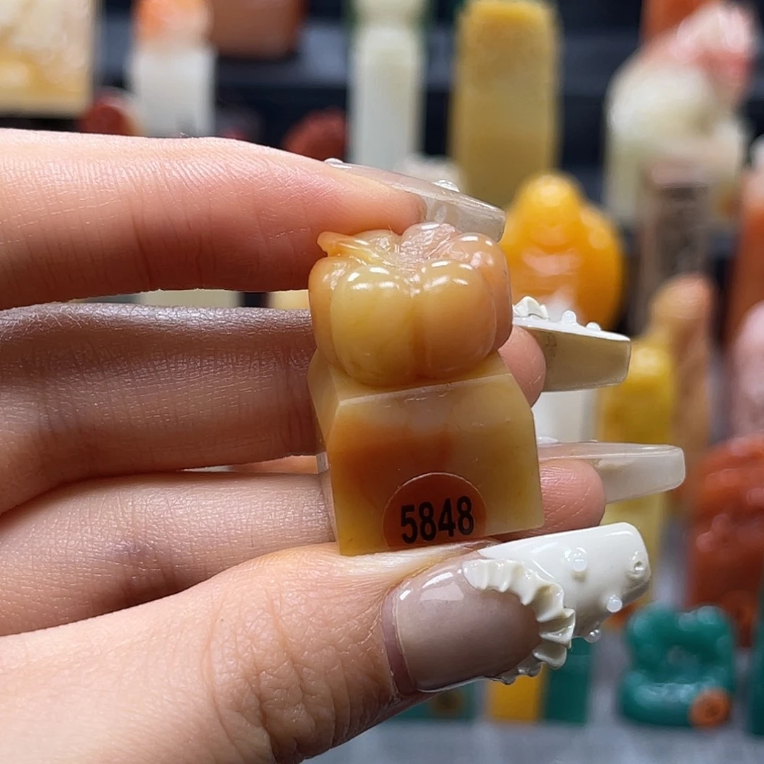 巴林石印石包邮包刻5848