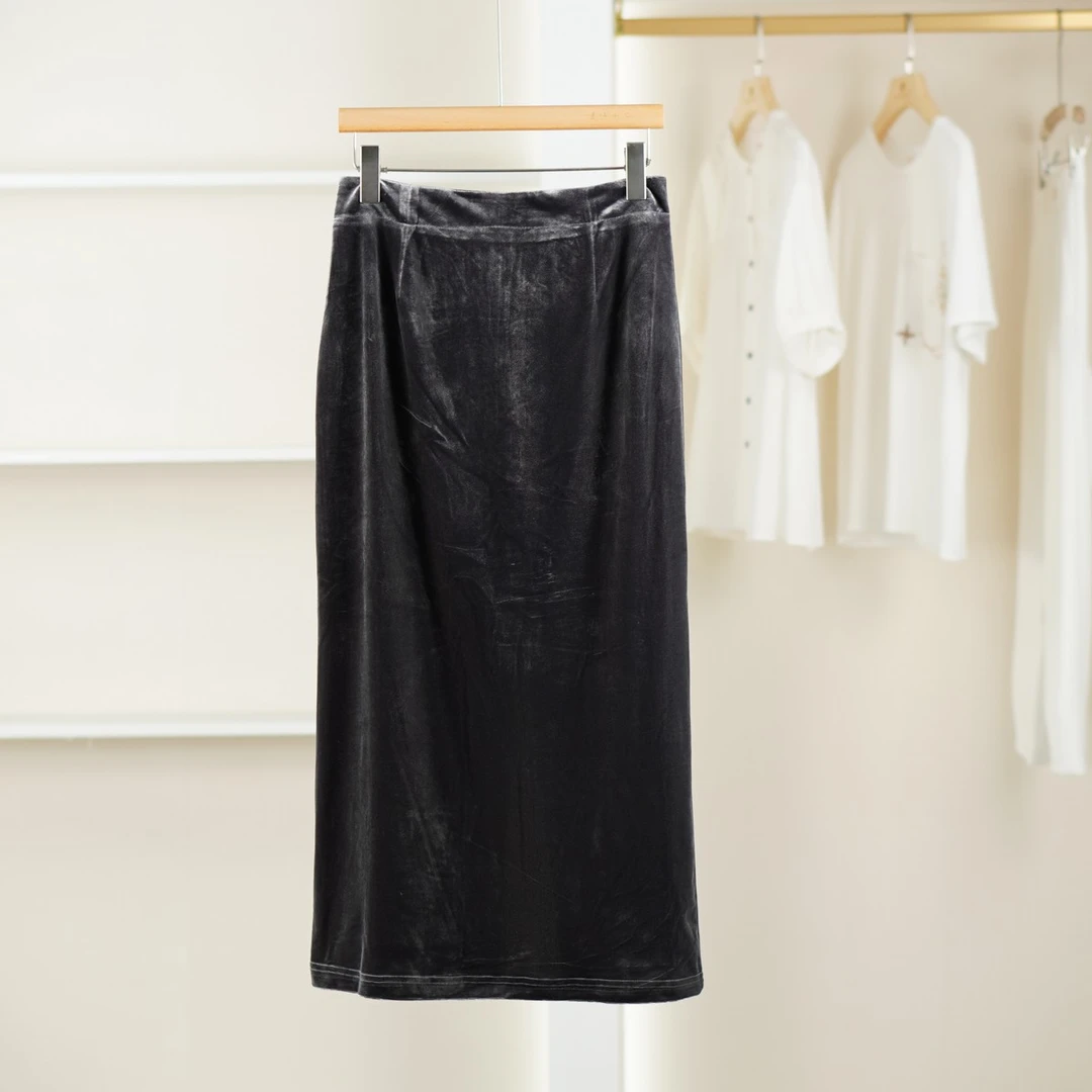 麦迪尚品【DT*】51008118 简约百搭直筒半身裙春季女装品牌折扣