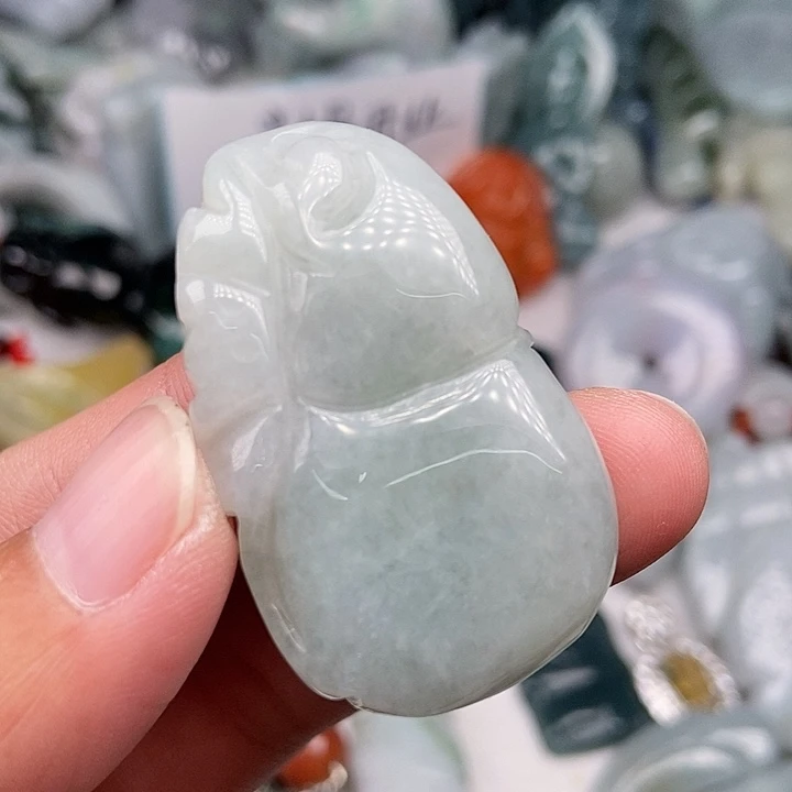 未镶嵌挂件翡翠翡翠