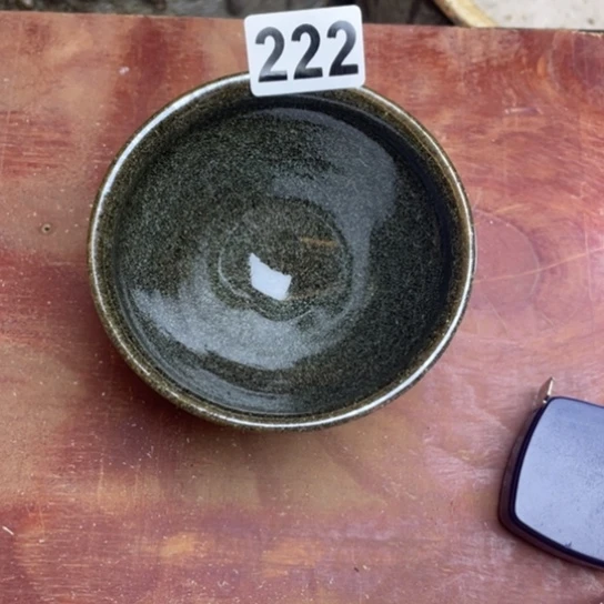 茶盏沐雨茶器柴烧主人杯