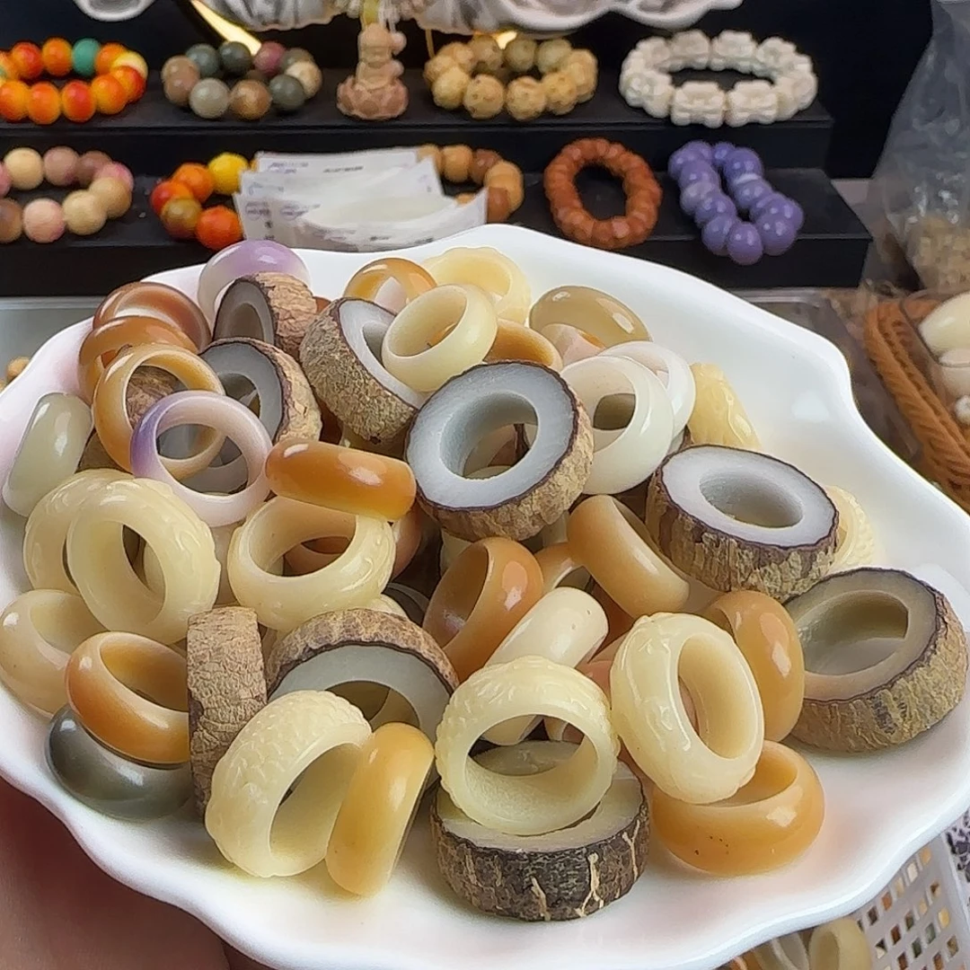 手串菩提根/象牙果全品跑环6颗（自选）