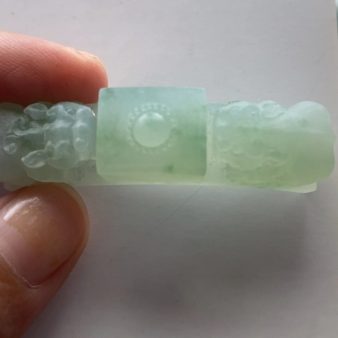 未镶嵌定制翡翠青****子