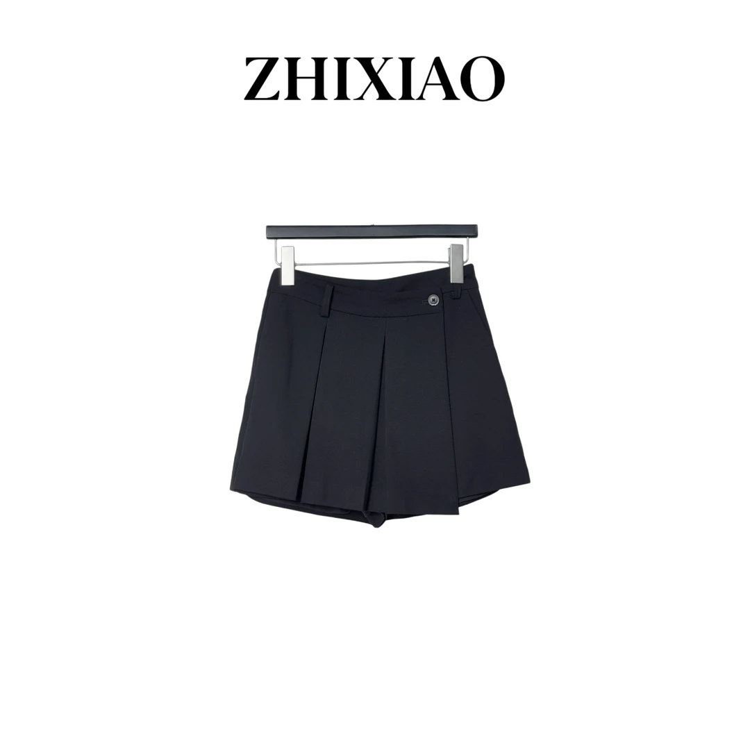 【ZHIXIAO】春季新款：百褶裤裙026-2