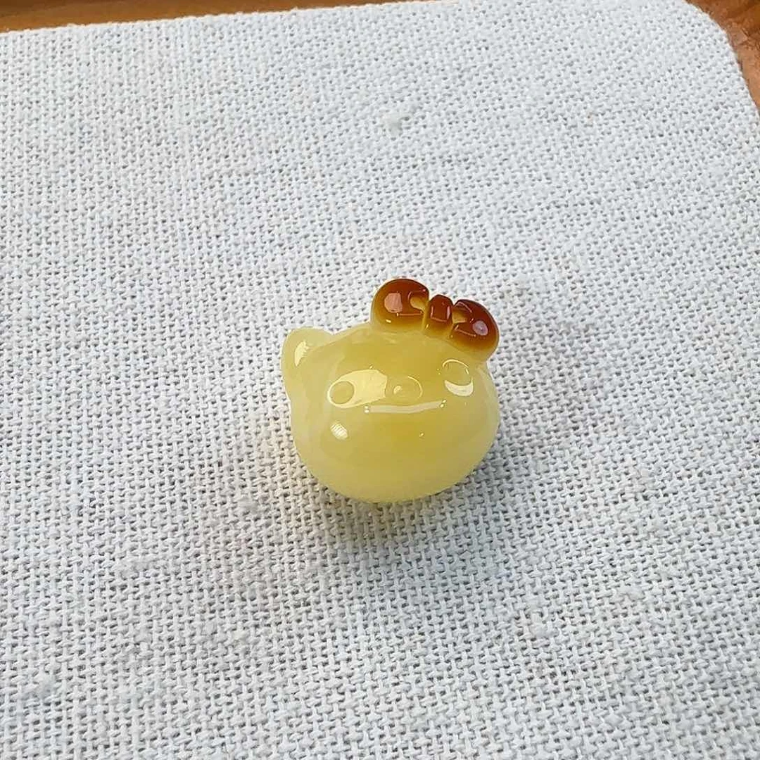 琥珀未镶嵌珠宝奇石