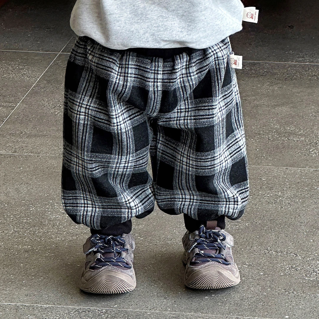 M2539120）条纹收口卫裤