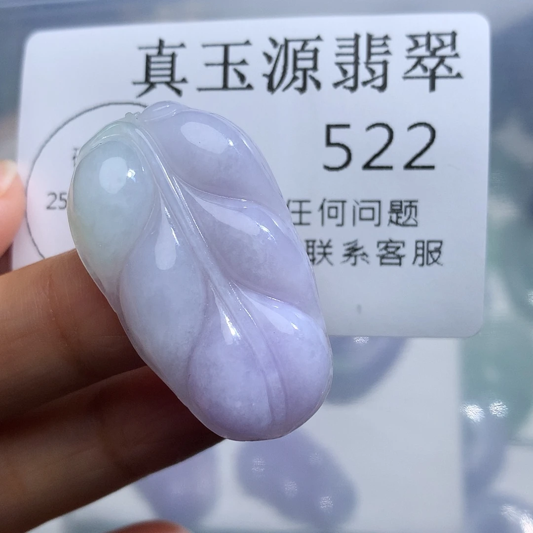 翡翠未镶嵌颈饰522