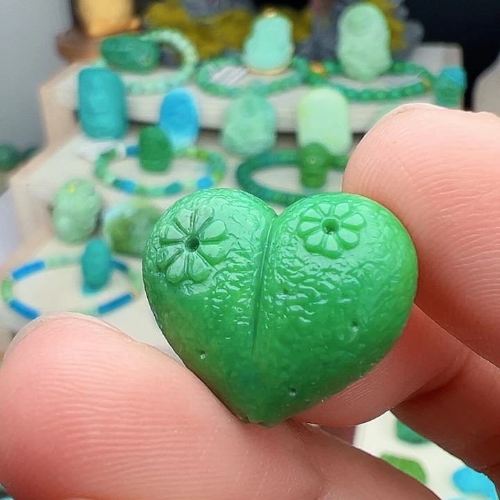 绿松石未镶嵌主播万珍