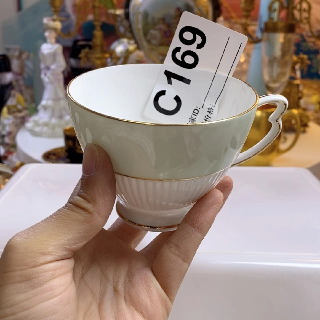 瓷片瓷器欧瓷咖啡杯水晶杯