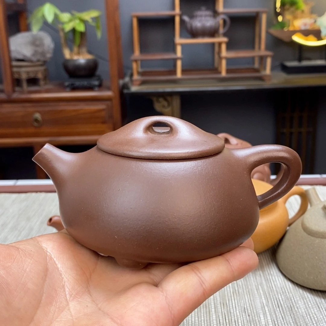 紫泥茶壶容量260毫升