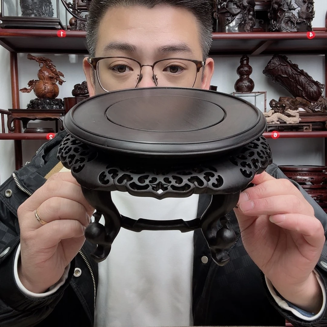 紫光檀工艺品底座