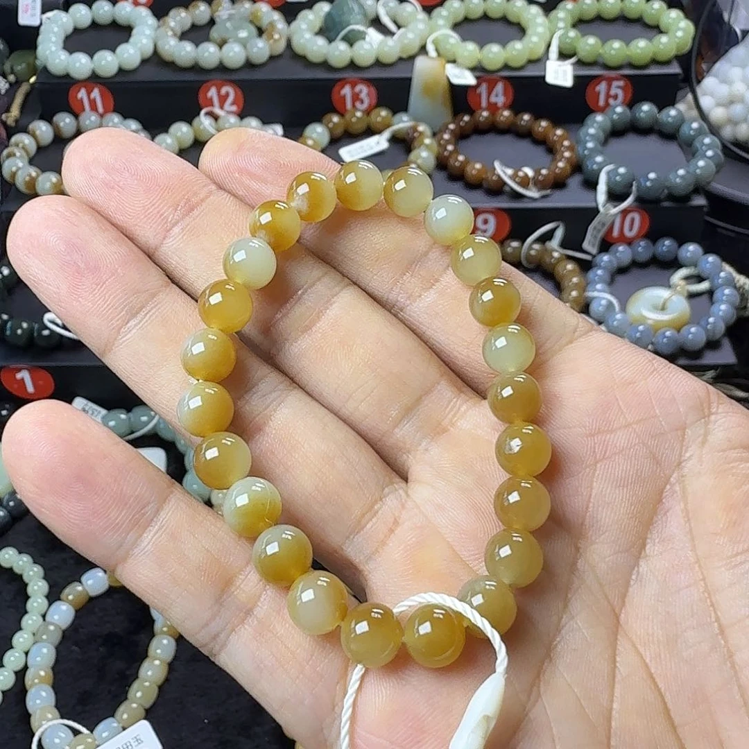 手链未镶嵌和田玉一物一证 NGTC国检 支持全国复检