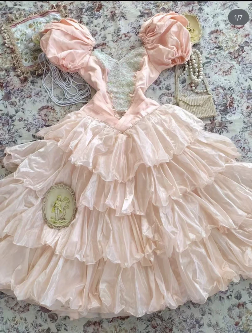 C301-400法式吊带连衣裙纯欲温柔风甜美（不是主图款以直播间为准）