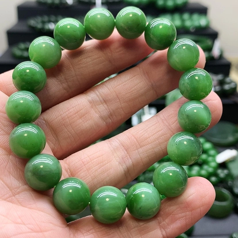 【闪购商品】和田玉（碧玉）手链未镶嵌