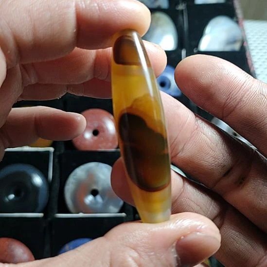 玛瑙/玉髓吊坠(不含链)未镶嵌