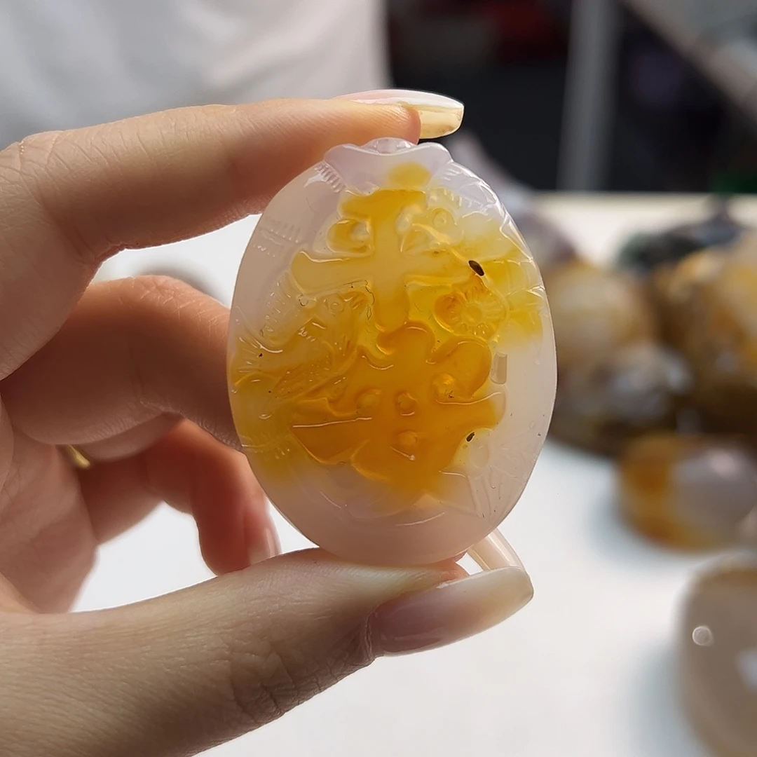 玛瑙/玉髓未镶嵌颈饰