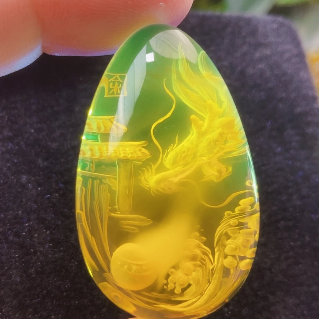 【闪购商品】金珀吊坠(不含链)未镶嵌