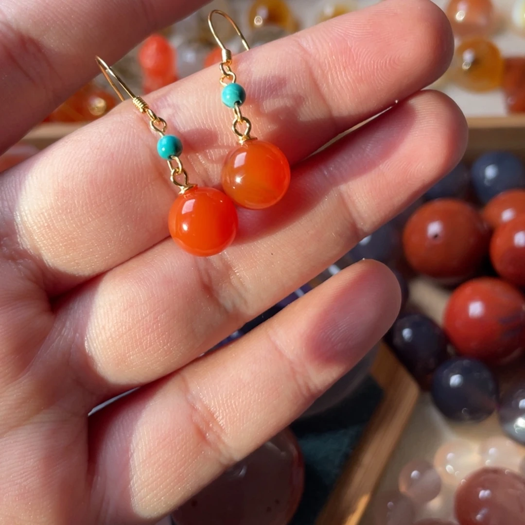 南红玛瑙未镶嵌手链