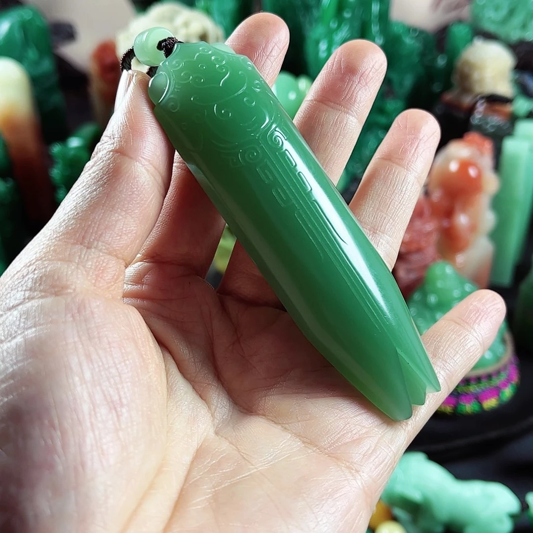 四川石星*༒名贵石材梅子青