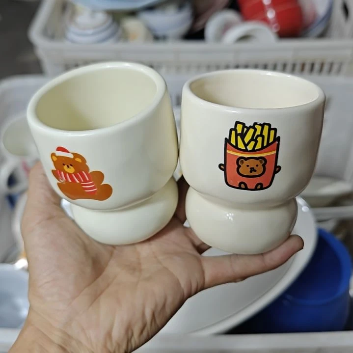 杯陶瓷杯碗盘微瑕介意慎拍