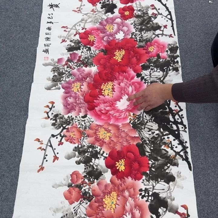 国画国画纯手绘作品