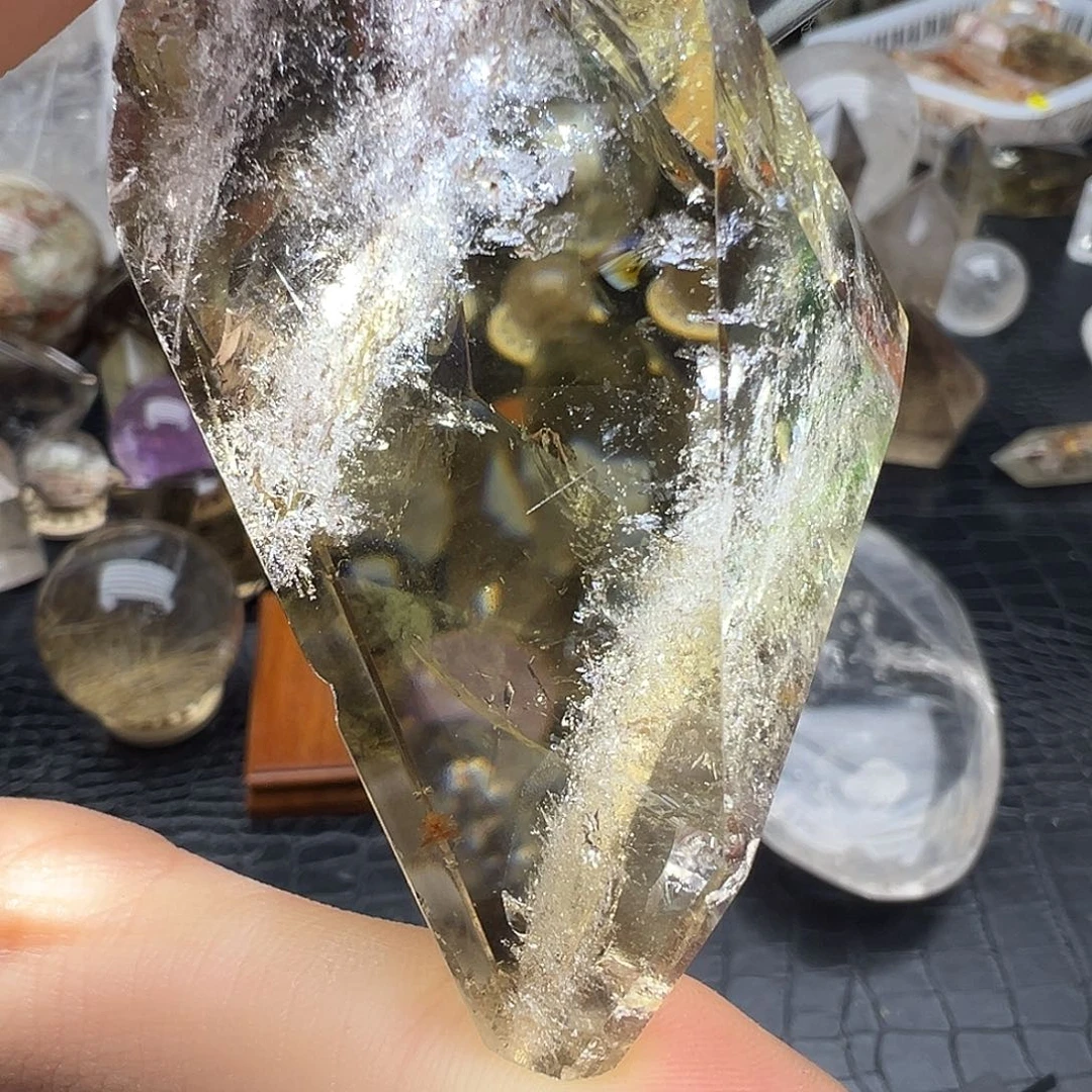 水晶珠宝半成品未镶嵌302水晶