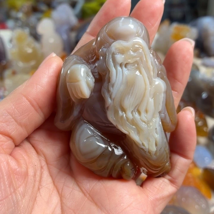 玛瑙/玉髓未镶嵌吊坠(不含链)