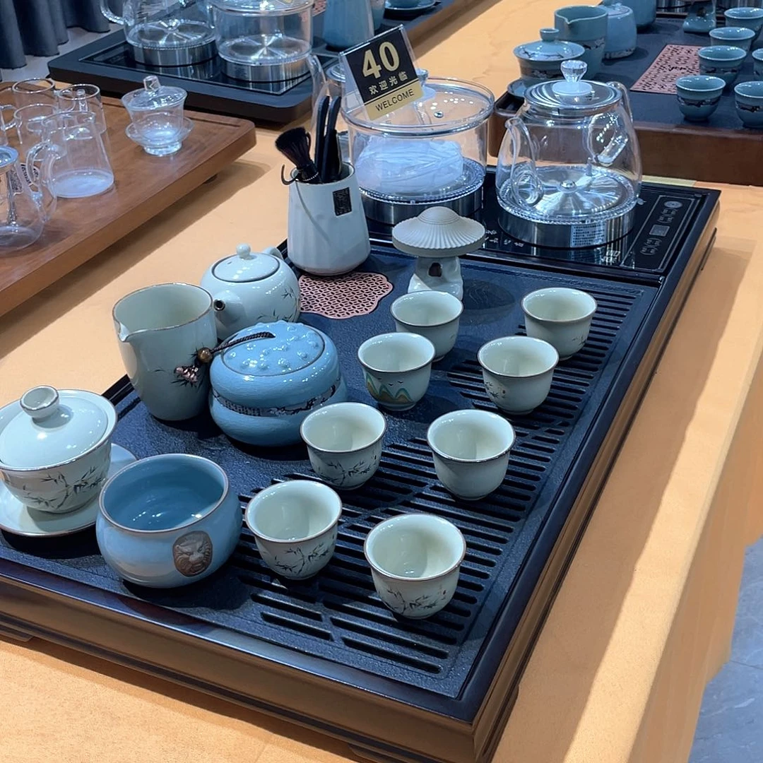 瓷片茶盘等都可使用来做