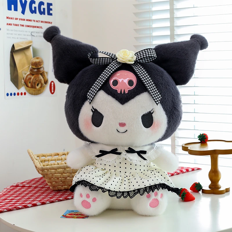 山茶花库洛米公仔美乐蒂毛绒玩具陪伴玩偶睡觉抱枕布娃娃女孩礼物