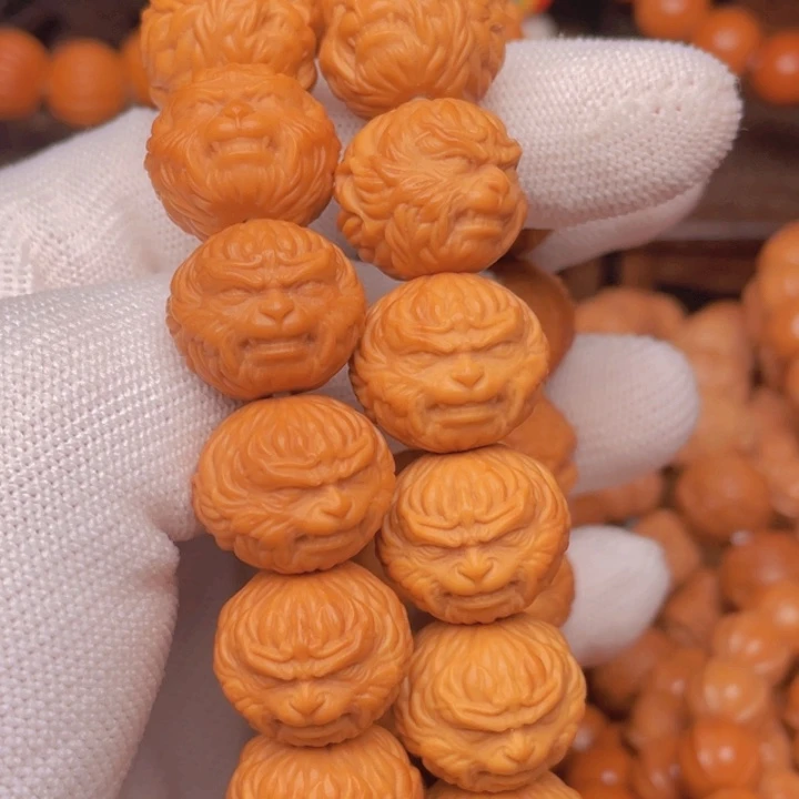 【闪购商品】吊坠猴头核桃韩*伟悟空17