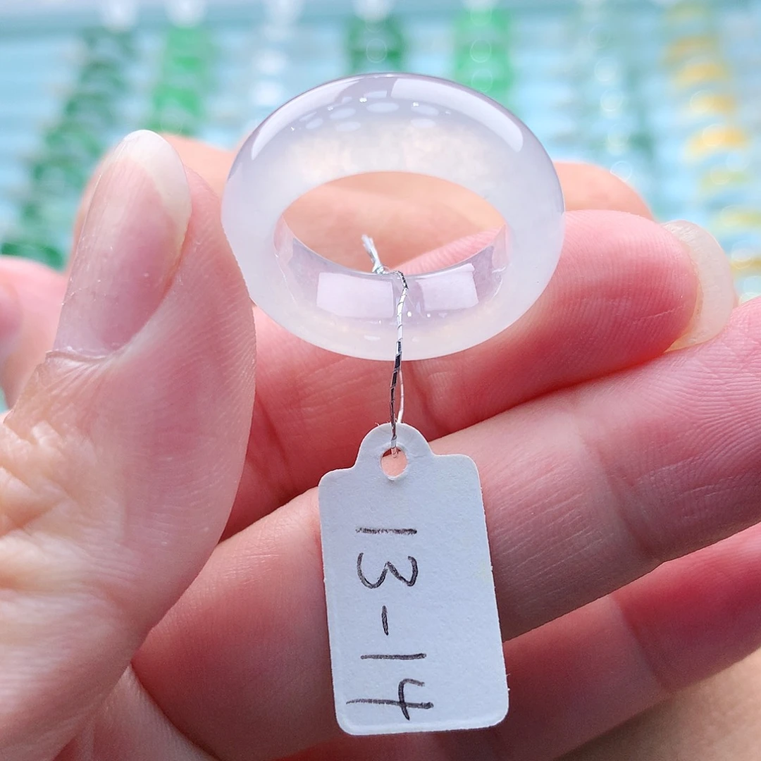 翡翠戒指未镶嵌缅甸翡翠A货