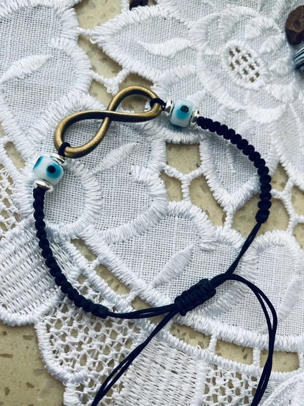 不锈钢琉璃项链 设计感经典简约男女通用极简风编织复古时尚串珠