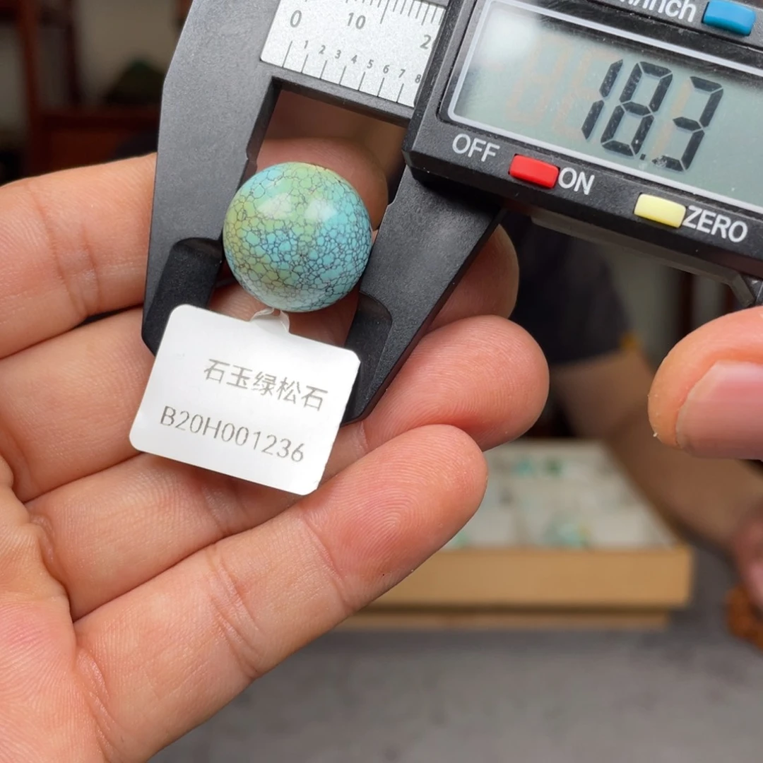 绿松石未镶嵌颈饰